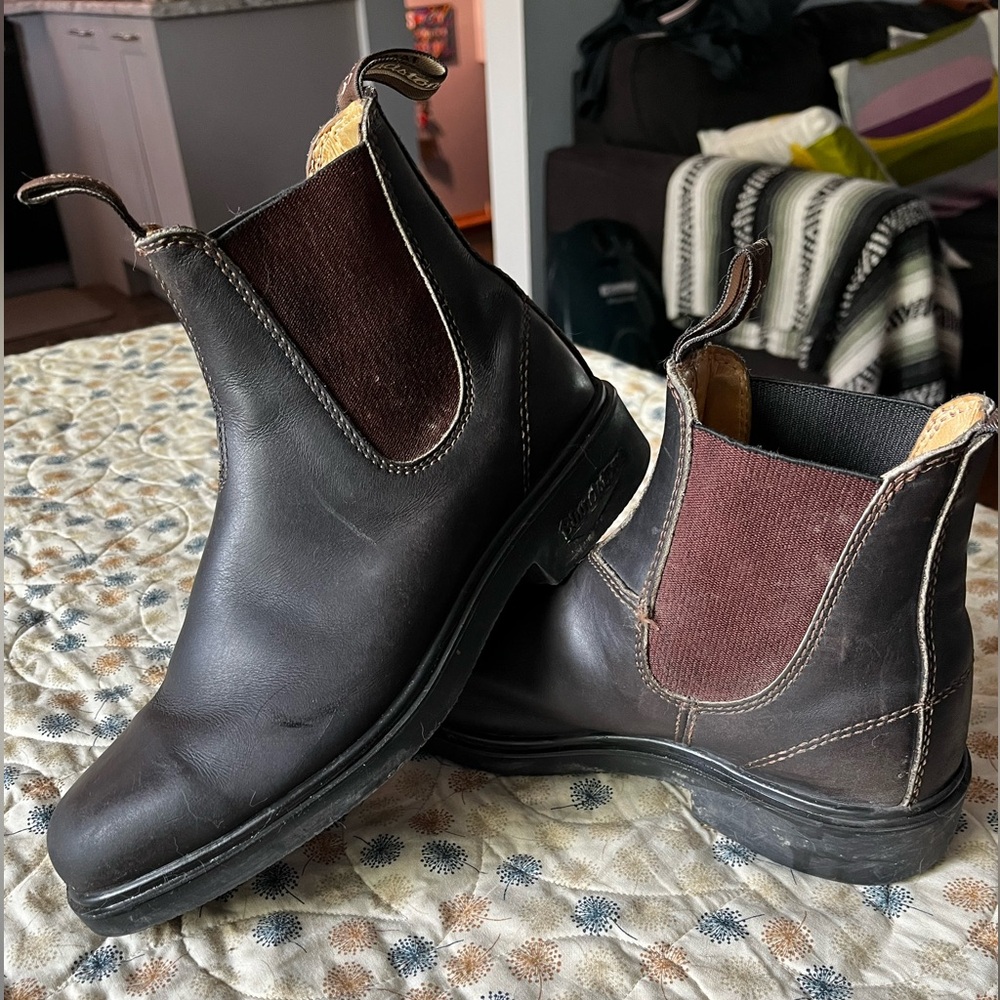 Women's Brown Leather Blundstones